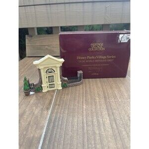 Dept 56 Heritage Collection Disney Parks Village Series OLDE WORLD ANTIQUES GATE